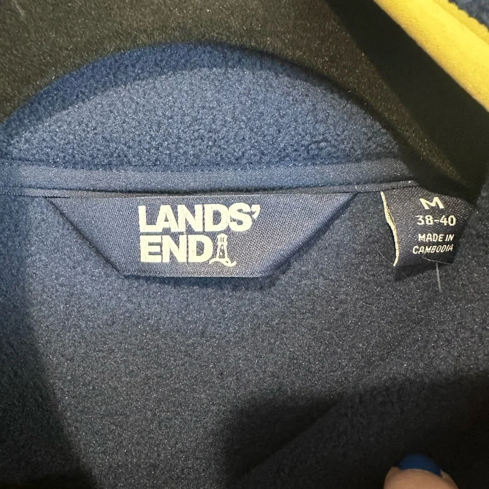 Lands’ End Men’s Fleece Pullover - EUC